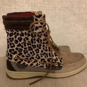 Sperry High top Leopard
